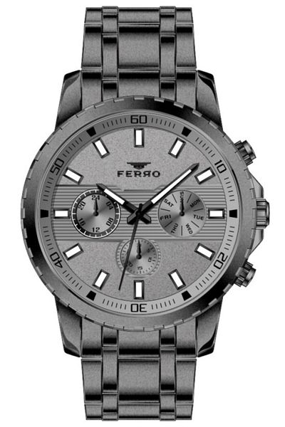 FERRO Men's Gray Wristwatch Fm31167a-u