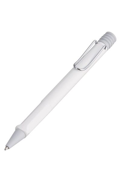Lamy Safari Glossy White Durable Plastic Body Ballpoint Pen