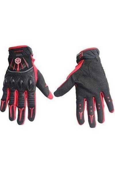 Scoyco Mx 40 Summer Protected Gloves ( Red )
