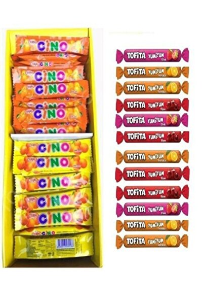 Teras Cino Çikolata 10 gr 100 Adet Kent Yumiyum Şeker 100 Adet Karma Paket