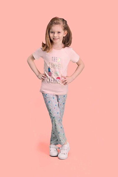 ROLY POLY طقم بيجامة بناتي وردي