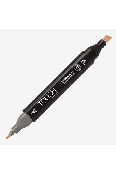 Shinhan Art Shinhan : Touch Twin Marker : Double Ended Marker Pen : Black : 120