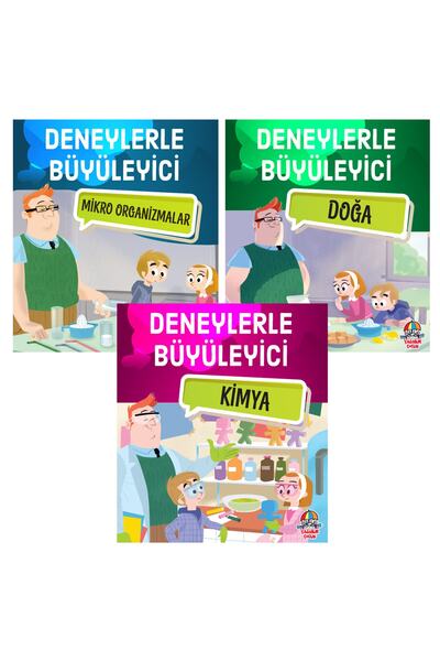Yağmur Çocuk سلسلة التجارب الساحرة 3 كتب (10+سنوات)