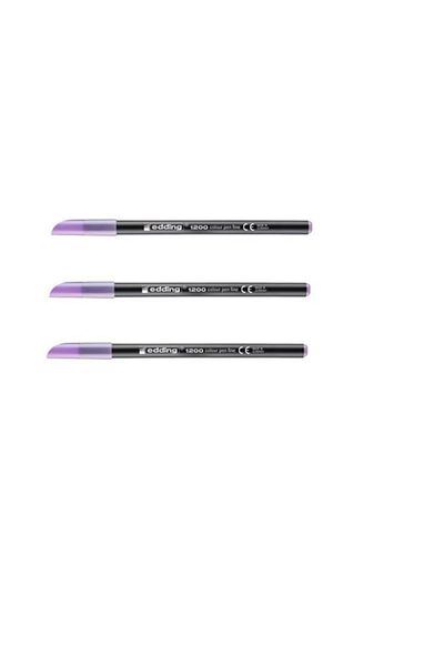 Edding 1200 Graphic Pen Dark Lavender 3 Pieces