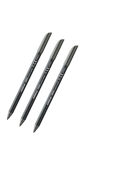 Edding 1200 Graphic PenGray 3 Pieces