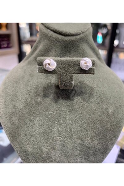 bigakan Gümüş Küpe Kördüğüm Telkari Küpe El Işi Kadın Küpesi