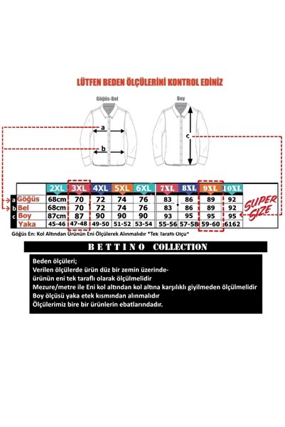 Bettino Cotton Plus Size Lumber Shirt