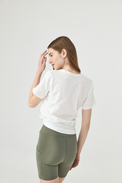 ENNA MODA Yüksel Bel Cepli Spor Şort