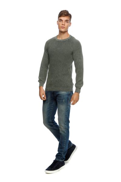 Lee Cooper Ginny Men's Sweater Khaki