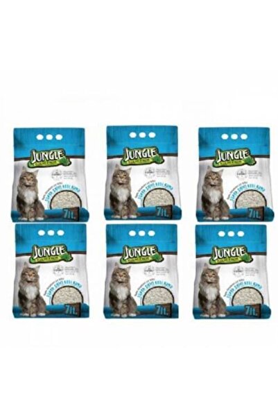 Jungle Diatomit Süper Emici 7lt X 6 Adet Kedi Kumu