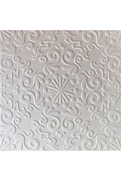HASYILDIZ Strafor Dekoratif Tavan Kaplama D10 -6m2- 24 Adet Kare Panel