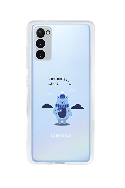 mooodcase Samsung S20 Uyumlu Fe Incinmişsin Dedi Desenli Premium Şeffaf Silikon Kılıf