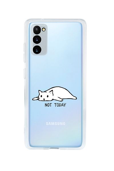 mooodcase حافظة سيليكون شفافة متوافقة مع هاتف Samsung S20 Fe متوافقة مع نمط اليوم