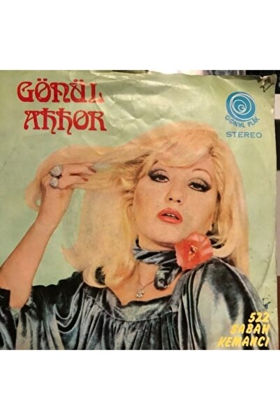 mazi plak Gönül Akkor - Sabah - Kemancı Yerli 45'lik Plaklar