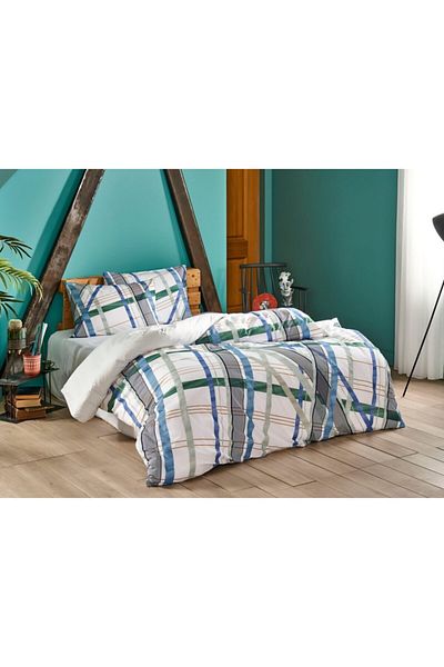 Taç Σετ Παπλωματοθήκη και Σεντόνια Fisher Green Elastic Double - Νεανική μόδα