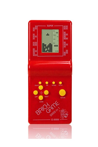 Genel Markalar Nostaljik Tetris Oyuncak Pilli,sesli Kırmızı