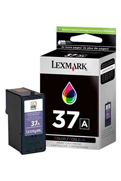 Lexmark 37a 18c2160e Renkli Orjinal Kartuş