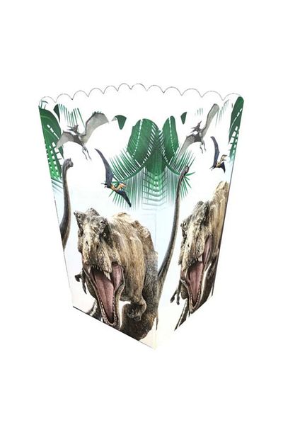 Hayaller Dükkanı Safari Themed Popcorn Box 10 Pieces