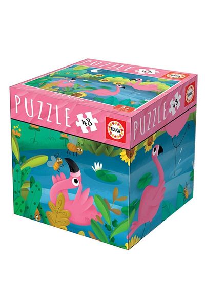 EDUCA 48 Piece Puzzle Flamingo (18073)