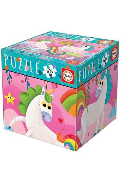 EDUCA 48 Piece Puzzle Unicorn (18074)
