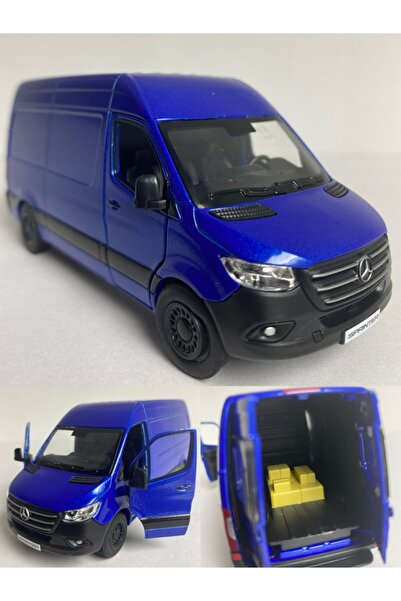 Diecast Metal Toy Car Mercedes Benz Sprinter 1/40 Scale 12 cm Licensed Model Car