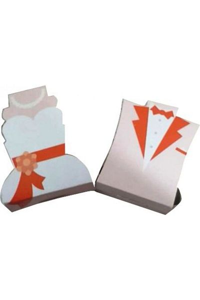 Halay Kına Bride Groom Figured Powder Gift Kina 50 pcs