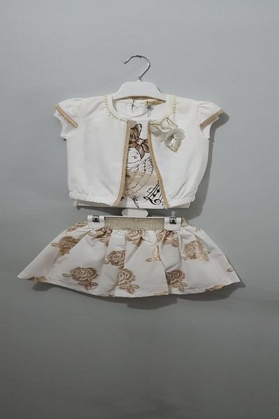 bonbonetti Girl's Jacket Skirt Suit