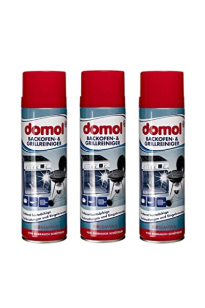 DOMOL Fırın Ve Izgara Temizleyici Sprey 3 X 500 Ml