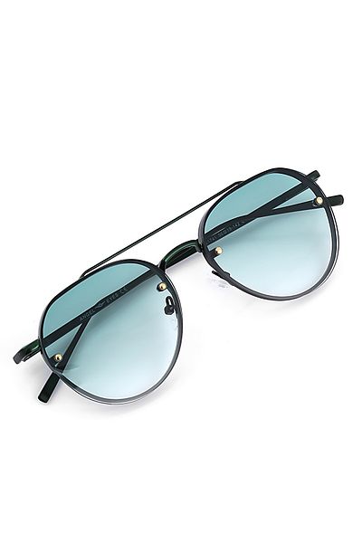 TomyHelf Sunglasses Green Drop Unisex Sunglasses