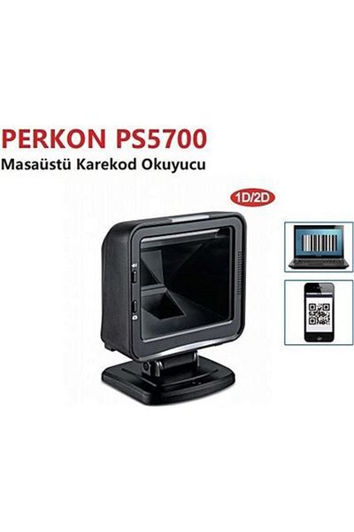 PERKON Ps5700 Usb 1d-2d (رمز الاستجابة السريعة) ماسح الباركود