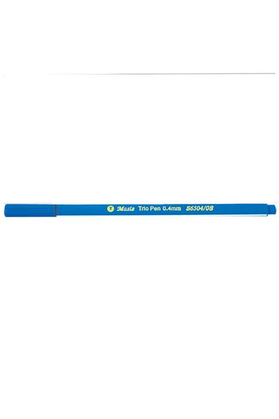 Masis Trio Pen 0.4 Mm Blue S6504-08 (10 PCS)