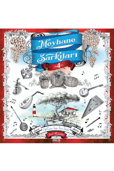 Genel Markalar Plak - Meyhane Şarkıları - 1-2-3-4  (4Lp)