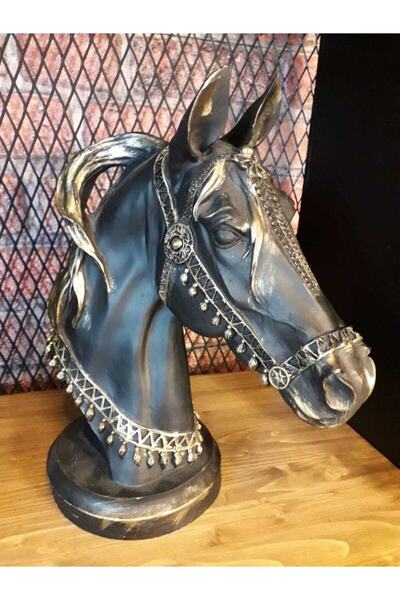 Eskidji Sanat Evi Dekoratif At Kafası Biblo