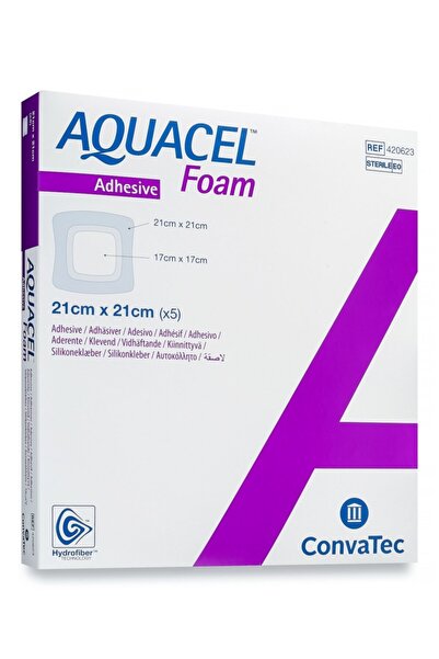 AQUACEL Convatec Foam Kendinden Yapışkanlı 21x21cm 1 Adet
