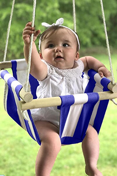 Alyones Ahşap Bebek Salıncağı
