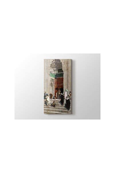 Genel Markalar Osman Hamdi Bey - Yeşil Cami Önü Tablo 40 X 60 Cm
