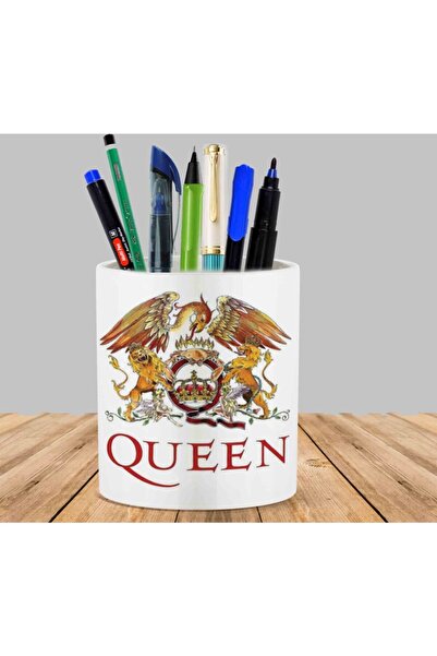 ART HEDİYE حامل قلم أصيص زهور الصبار الملكة