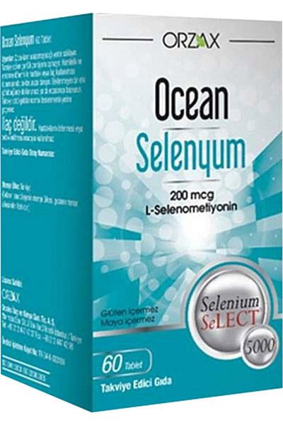 Ocean Ocean Selenium 200 mcg 60 Tablets