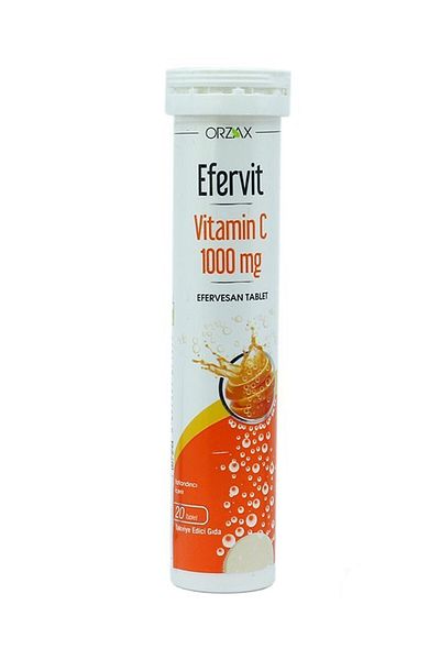 Ocean Effervit Vitamin C 1000 mg Effervescent 20 Tablets