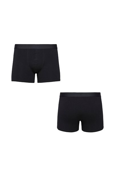 UMFANG Men's Black Boxer Cotton Lycra 5 Pack