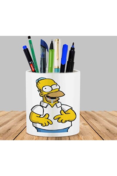 ART HEDİYE Suport pentru pix pentru ghiveci cu flori suculente cu design Black Panther