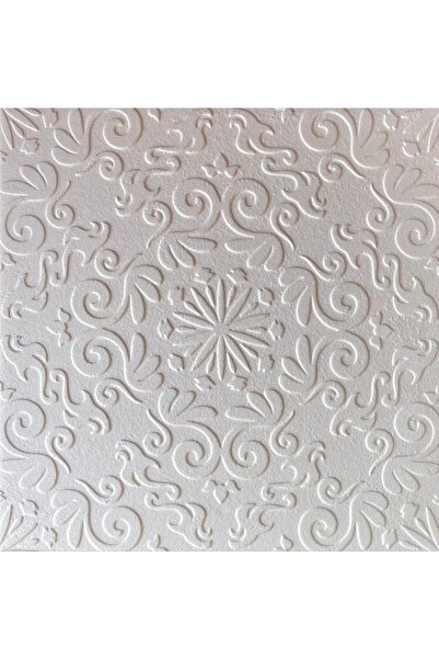 HASYILDIZ Strafor Dekoratif Tavan Kaplama D10 -13 M2- 52 Adet Kare Panel