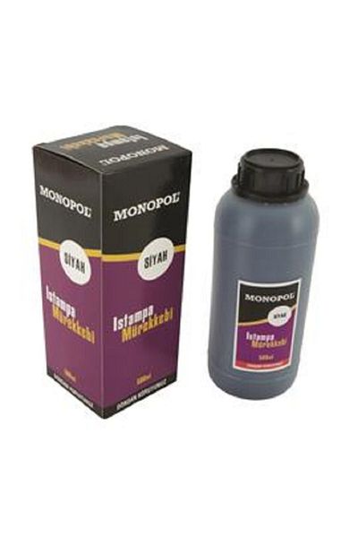 Monopol Stamp Ink 30 ml Black (12 PCS)