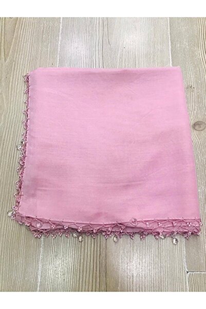 ALLURİNG THE BETTER ONE Medium Pink Checkerboard Straight Beaded Writings