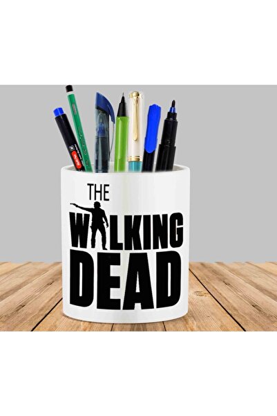 ART HEDİYE حامل قلم أصيص زهور الصبار النضرة من The Walking Dead