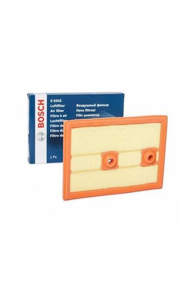 Bosch Air Filter S0342 - F026400342 Golf 7, Passat, Laguna, Leon 1.2 - 1.4 TSI