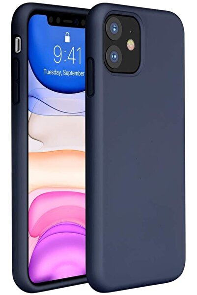 Miscase Iphone 12 Altı Kapalı Içi Kadife Yumuşak Silikon Kılıf