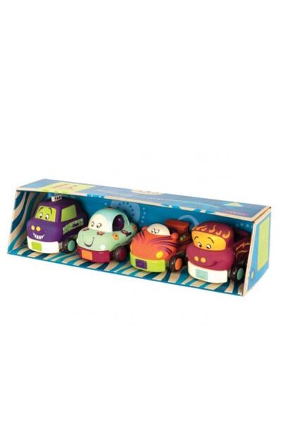 BToys B Toys 4lü Araba Seti 1 Yaştan Itibaren