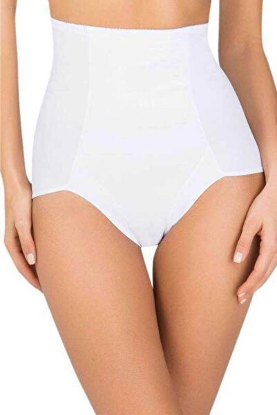 Kom Women's White Mid-Calf Sonya Corset 41kr60041