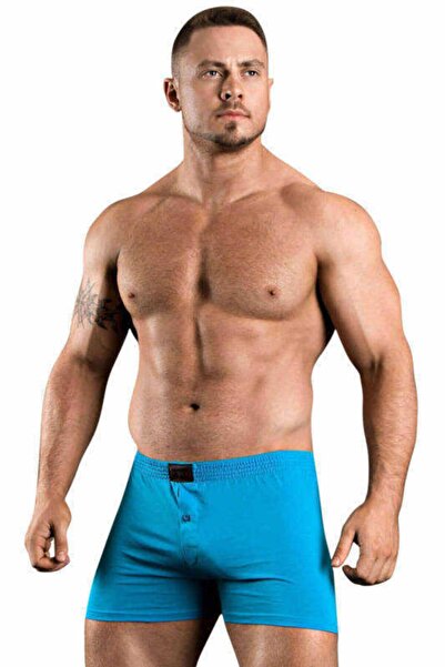 Doreanse Men's Cotton Buttoned Gray Boxers 1511